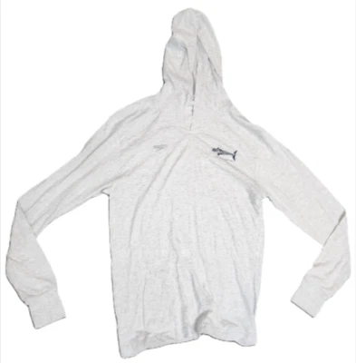 Speedo унисекс серый легкий мягкий эластичный напечатано толстовка с капюшоном размер маленький новый с Ярлыками новый - Изображение 1 из 2