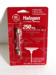 GE Q250T3/CL 250 WATT 4000 LUMEN DOUBLE ENDED QUARTZ HALOGEN BULB 78MM 22121 - Picture 1 of 6