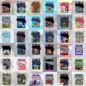 Quilt Duvet Doona Cover Set Single Double Queen King Size Available to Choose - Picture 1 of 42