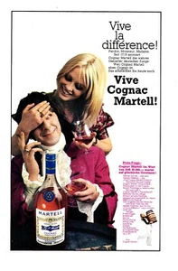 3w24047/ Alte Reklame aus 1971 – MARTELL Cognac - Picture 1 of 1