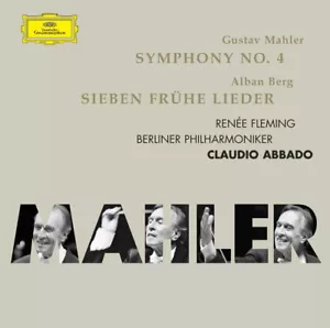 Mahler: Symphony No. 4 / Berg: Seven Early Songs ~ Abbado / Fleming Deutsche G - Foto 1 di 1