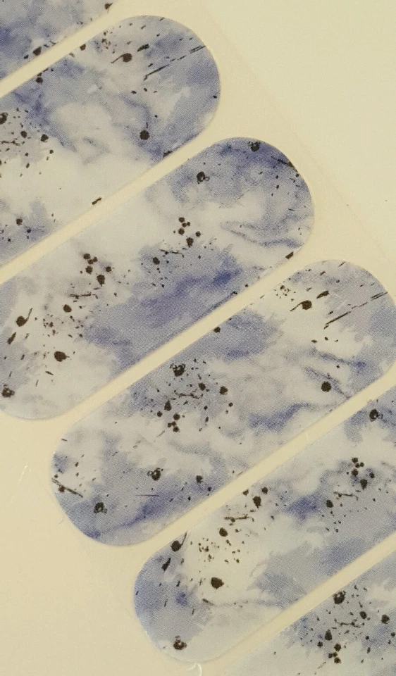 Jamberry ESCULPIDO EN SERENIDAD, 1/2 Hoja  Foto 1 de 4