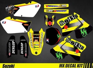 Motorrad Deko Kit für / Mx Decal Kit for Suzuki RM 125 / 250 - Sobe - Bild 1 von 1