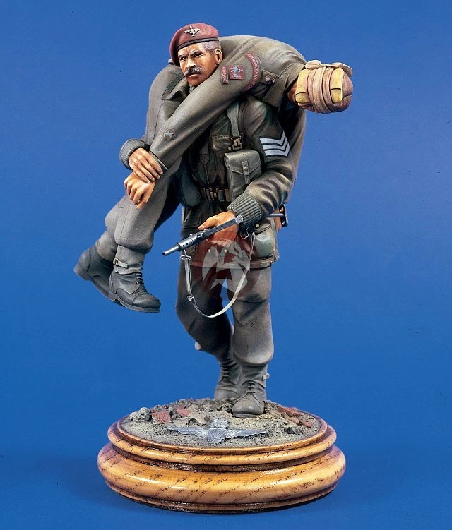 Verlinden 120mm 1/16 "A Bridge Too Far" British Red Devils WWII (2 Figures) 519 - Image 1 of 1