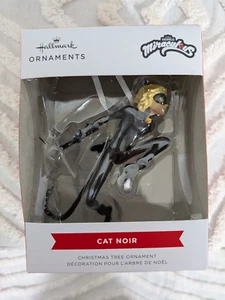 Neu 2024 Hallmark ZAG Miraculous CAT NOIR schwarz Body Maske Weihnachtsschmuck - Bild 1 von 6