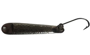 Vintage Hopkins Silver Spoon Fishing Lure ~ 4 1/2” ~ Hammered ~ with Hook - Picture 1 of 3
