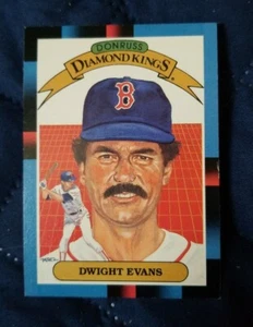 1988 Donruss Baseball Card #16 Dwight Evans Diamond Kings  - Picture 1 of 2