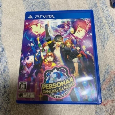Persona 4 Dancing All Night Japanese Gmae Sony PS VITA Japan - Image 1 of 3