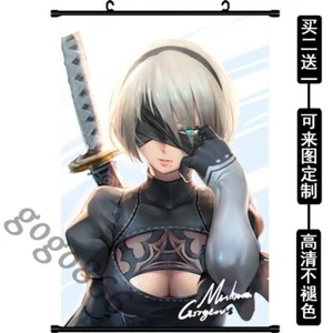 Póster Anime Nier Automata 2B Arte Hogar Pared Pergamino Decoración Otaku Regalos 60*90CM #4 - Imagen 1 de 2
