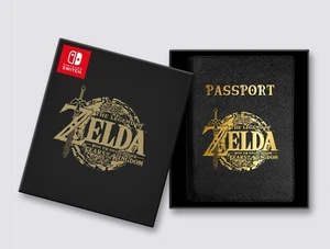Switch The Legend of Zelda Tears of the Kingdom Korean Exclusive Passport Case - Picture 1 of 6