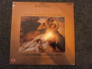 Handel cantatas: Zadori, Popken, Nemeth-HUNGAROTON SLPD 12 981 - Picture 1 of 2