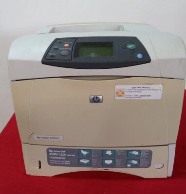 HP LaserJet 4200DTN Laser Printer  - Image 1 of 4