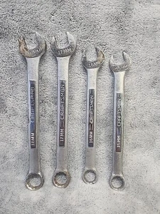 LOTE de 4 llaves combinadas Craftsman serie V 18,17,16,15 mm EE. UU. - Imagen 1 de 2