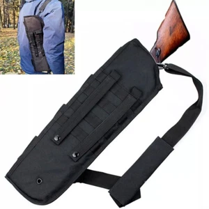 19" Tactical Molle Pouch Shotgun Rifle Scabbard Bag Shoulder Holster Sling Bag - Picture 1 of 10