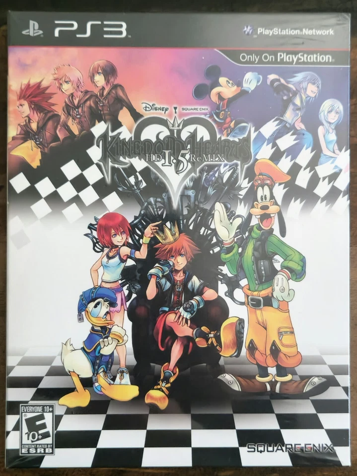 Kingdom Hearts HD 1.5 Remix Bundle (Sony PlayStation 3, 2013)