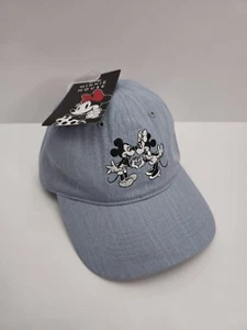 Sombrero de béisbol Disney Minnie Mouse azul bordado ajustable para adultos nuevo con etiquetas - Imagen 1 de 4