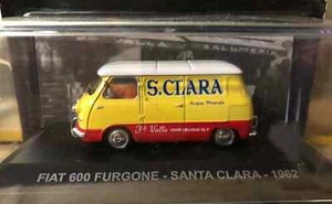 DIE CAST " FIAT 600 FURGONE - SANTA CLARA - 1962 " PUBBLICITARI 1/43 - Picture 1 of 1
