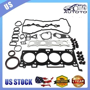 Engine Overhaul Gasket Set 20910-2GL02 Fit For 2007–2019 Hyundai Kia G4KE 2.4L - Picture 1 of 17