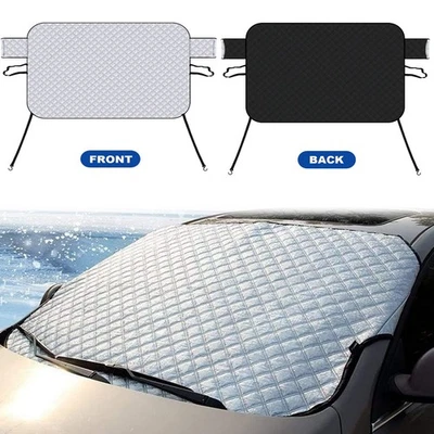 Parabrisas de coche cubierta de nieve escarcha protector de hielo delantero invierno para Volvo S40 S60 S90 Foto 1 de 4