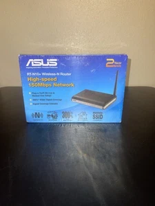 Asus RT-N10+ Wireless-N Router Brand New Sealed Free Shipping!! - Picture 1 of 11