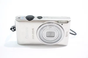 Canon IXUS 220 HS Digital Compact Camera Working w/ Canon 5x Optical Zoom Lens - Picture 1 of 7