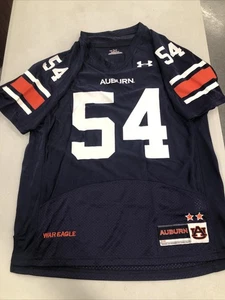 Camiseta de fútbol americano Under Armour #54 War Eagle de los Auburn Tigers juvenil grande de la NCAA - Imagen 1 de 12