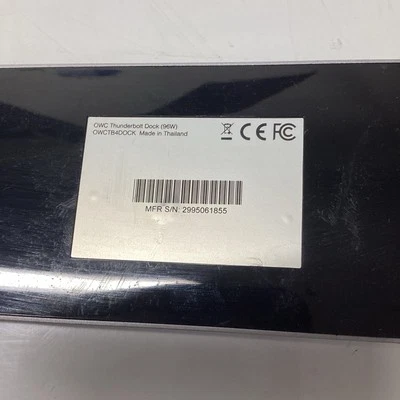 OWC Thunderbolt 3 Docking Station Space Gray 2995061855 N-532 - Image 1 of 4