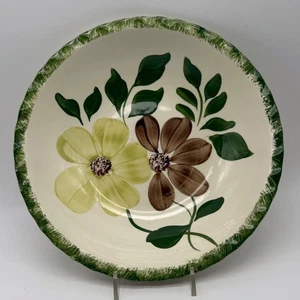Vintage Blue Ridge Southern Potteries Green Briar Vegetable Bowl 9-1/4 - Picture 1 of 5