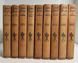 The Dare Boys Serie, Stephen Angus Cox, 9 Bände, Hardcover, Erstdruck, 1910, - Bild 1 von 16