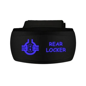 CERRADURA TRASERA 631SB Interruptor basculante 12V Láser Horizontal LED Azul para Sierra RAV4 - Imagen 1 de 1