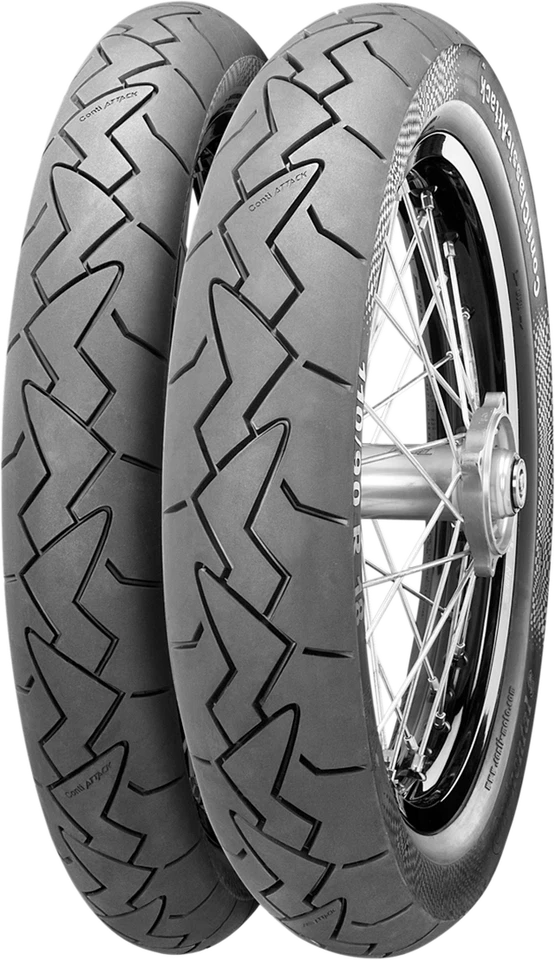 Шина Continental 02443020000 — ClassicAttack — задняя — 120/90R18 — 65 В - Изображение 1 из 1