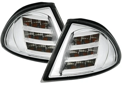 LED Frontblinker Set für 3er BMW E46 Limo + Touring in Chrom Blinker EAGLE EYE - Bild 1 von 3