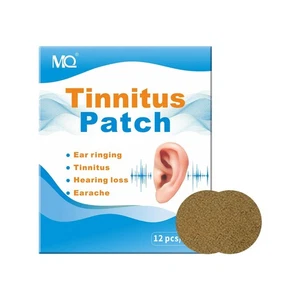12-teiliges Linderungs-Tinnitus-Ohrpflaster. Natürliches Ohrpflegepflaster zur - Picture 1 of 11