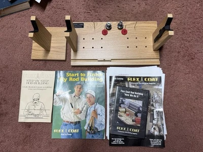 Flex Coat Fly Rod Building Kit, Instructions And DVD Essentially New - Image 1 of 3