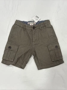 Bonpoint Baby Boys Linen Cargo Style Shorts Size 18 Msrp $110 - Picture 1 of 7