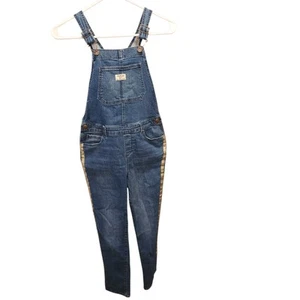 OSHKOSH B'GOSH Teen 12 (Years) Girls  Denim Vestback Blue Jean Bib Overalls   - Picture 1 of 13