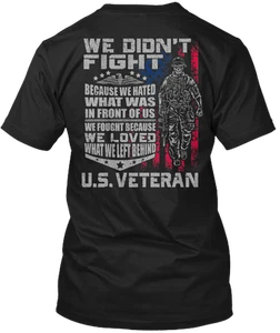 Usa Veteran Military American Pride T-Shirt Made in the USA Size S to 5XL - Picture 1 of 1