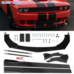 Kit de carrocería de alerón de parachoques delantero/falda lateral labio trasero/varillas de puntal PARA HONDA ACUERDO - Imagen 1 de 9