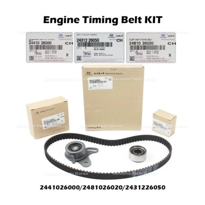 ⭐Genuino⭐ KIT de correa de distribución del motor para Hyundai Accent Kia Rio Foto 1 de 4