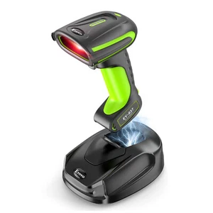 Eyoyo Wireless Industrial Barcode Scanner Handheld 1D 2D QR Scanner for POS IP65 - Picture 1 of 14