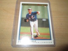 1991 OPC O-Pee-Chee Premier Baseball # 87 CHRIS NABHOLZ  MONTREAL EXPOS