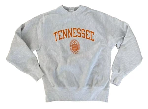 VTG University of Tennessee VOLS SWEATSHIRT CHAMPION Reverse Weave Gray Medium - Picture 1 of 8