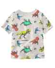 Jurassic Park Short Sleeve All Over Print Graphic Toddler Boys T-shirt 2T NWT