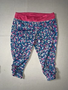 Preowned- Nike Performance Cropped Leggings Girls (Size 6X) - Picture 1 of 3
