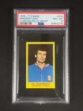 1970 Panini Campioni dello Sport - Kresimir Cosic #245 Rookie - PSA 8