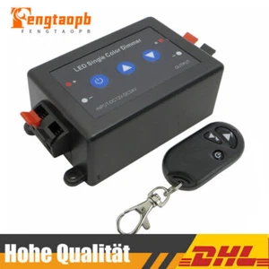 LED Funk Dimmer/Schalter 12V DC mit Fernbedienung für alle dimmbaren LED Lampen - Bild 1 von 6