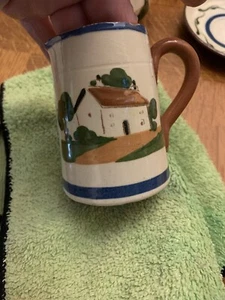 Dartmouth Pottery Motto Ware small pitcher - Picture 1 of 7