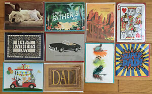 Lot Of 10 Papyrus Father's Day Cards - New In Package