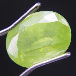 2.81 Ct Untreated Natural Sphene/Titanite Loose Gemstones Oval Cut - Picture 1 of 4