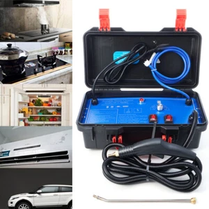 Pulitore a Vapore 3000W Alta Temperatura 3-5 Bar Auto Steam Cleaner Macchina Pulizia - Foto 1 di 11
